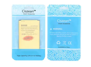 Ciszean 3x B800BE B800BC B800BZ B800BU Aur Înlocuire Baterie Pentru Samsung Galaxy Note3 Note 3 III N9000 N900 4200mAh + Incarcator