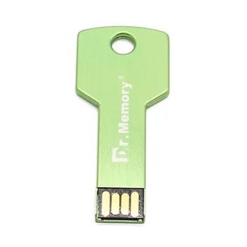 Super-Mini Tiny Luminoase de Culoare Cheie USB Flash Drive 128M 4G 8GB 16GB 32GB Metal Stick de Memorie USB Stick-Cheie Flash Disk Cadou Pendrive