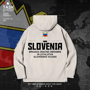 Slovenia slovenia SVN barbati jacheta cu gluga air force logo-ul armatei fan Militare Tactice noi chaquetas hombre barbati, top haine de toamna