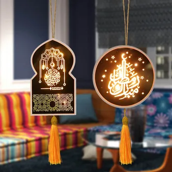Creative Ramadan Decoratiuni Decorative De Perete De Lumină Decor Acrilic Lampa Pentru Interior Camera De Zi Sala De Mese Decor Dropshipping