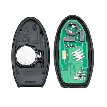 2 Buton Cheie de Mașină de la Distanță Smart Key Fob Caz J458 Pentru NISSAN Qashqai, X-Trail 433MHZ 46 Cip PI970 Baterie