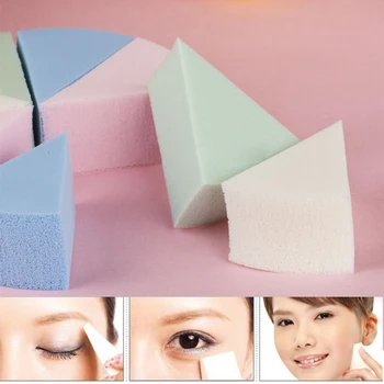 8pcs Facial de Curățare Triunghi Reutilizabile Fata Fundația Accesorii Răcoritoare Make-Up Cosmetice Portabil Burete Puf de Pulbere