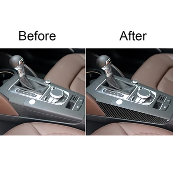 2 buc Pentru perioada-2019 Audi A3 Interior volan pe Stânga Echipament Panou Lateral Autocolante Cutie Garnitura Capac Decalcomanii Auto Accesorii Coafura