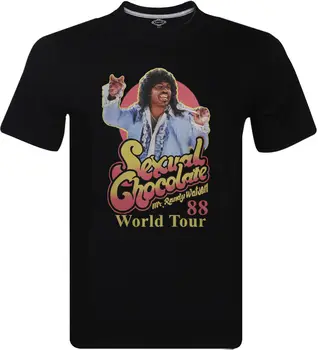 Ciocolata sexuală 88' World Tour Randy Watson Eddie Murphy Film T-Shirt Îmbrăcăminte Casual Rece mândrie t camasa barbati Unisex Nou