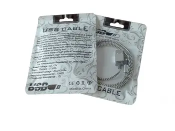 100buc 8*14cm Fermoar Plasti Ambalaje de vânzare cu Amănuntul sac Pachet pentru iphone samsung Cablu USB încărcător stea holoe pachet saci