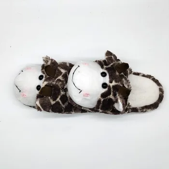 Animal de interior cald personalizate blană papuci de lemn uscat pantofi Personalizate papuci de Casa Papuci de casa pentru Copii barbati femei pantofi de iarna