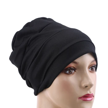2020 Moale Modale Interior Hijab Capace Musulman Întinde Cap Turban Islamic Underscarf Capota Pălărie De Sex Feminin Susținere Capac Pentru Tub Turbante Mujer