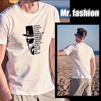 2020 Nouă Bărbați Tricou Imprimat Vara Tricou Barbati Moda cu Maneci Scurte Rotund Gat de Sus