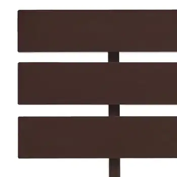 Cadru de pat de culoare Maro Lemn de Pin Masiv 160x200 cm