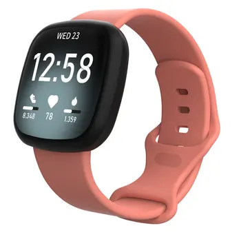 BEHAU bratara Watchband Pentru Fitbit-Versa Sens Silicon Moale Sport Pentru Fitbit-Versa 3 Bratara Smartwatch curea de purtat band