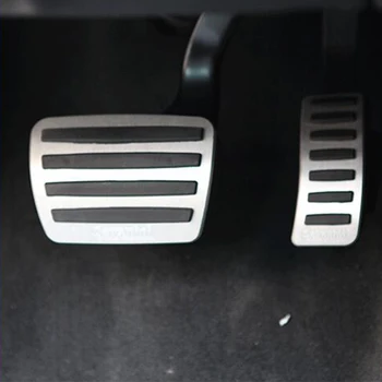 3pcs Aluminiu Non-Alunecare de Picioare de Odihnă pe Combustibil gazos Pedalei de Frână Capac Pentru Audi Q5 2010-2016 LA