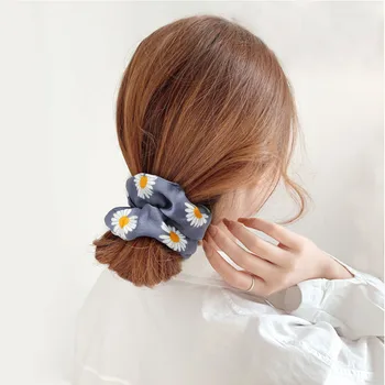 2020 Super Zână Mică Daisy Coarda Păr Floare Elastic Banda De Păr Pentru Fete Femei Cravată De Păr Elastic De Par Moda Accesorii De Par
