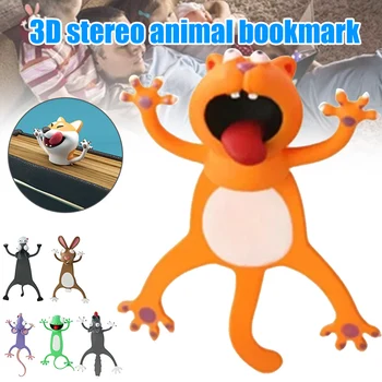 Economic Traznita Marcaj pentru Mai multă Distracție Lectură Stereo 3D de Desene animate Minunat Animal Marcaj Traznita Marcaj ds99