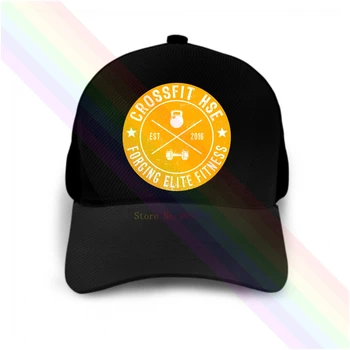 Retro Crossfit Forțându-Fitness Logo-2020 Mai Nou Negru Populare Șapcă De Baseball, Pălării Unisex