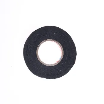 1 buc 9 mm X 15M rezistente la Căldură Cabluri Bandă Războaie de țesut Cablajul Țesătură Pânză Bandă Adezivă de Protecție a Cablului