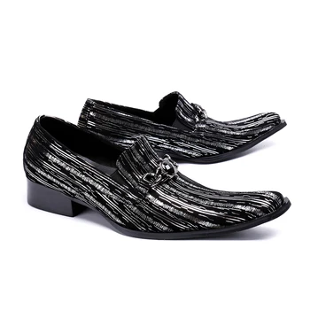 Sapato Socială italiană Mens Pantofi Piele Barbati Pantofi Rochie Aluneca pe Afaceri de Lux de Nunta Formale Pantofi de Bal Pantofi Oxford
