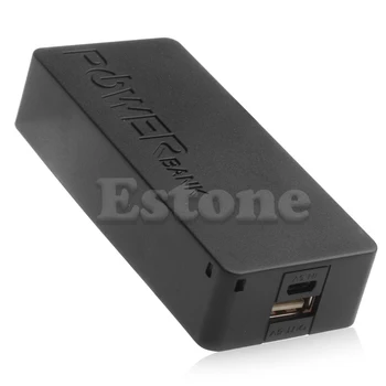 1 buc 5600mAh 5V USB Power Bank Caz 18650 Baterie DIY CAZ Pentru Telefon Mobil NOI