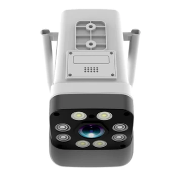 Camera de supraveghere de Exterior Impermeabil Rețea WIFI Monitor HD 1080P Camera Viziune de Noapte pentru Tuya(UE Plug)