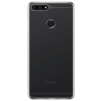 Pentru Huawei Honor 7A Pro(3GB+32GB) Bara de protecție Caz Ultra Subțire Transparent TPU Moale Caz Pentru Huawei Bucurați-vă de 8e Telefon Capacul din Spate 5.7 inch