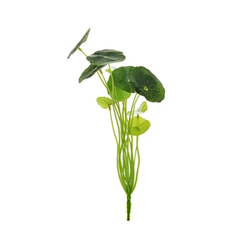 11 Sucursale Fals Verde, frunze de Lotus Imitație Feriga de Plastic Iarbă Artificială Frunze de Plante pentru Acasă Decorare Nunta Aranjament