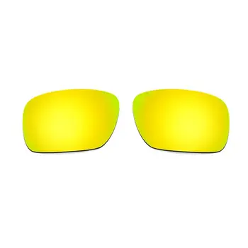 HKUCO Pentru Holbrook ochelari de Soare Polarizat Lentile de Înlocuire Aur de 24K/Verde Smarald 2 Perechi