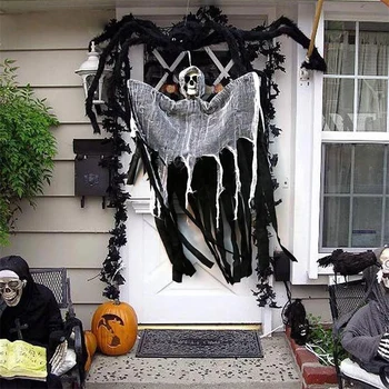 Decoratiuni de Halloween Schelet Halloween Halloween Decor elemente de Recuzită de Halloween Infricosator Agățat Fantoma cu Craniu Fata