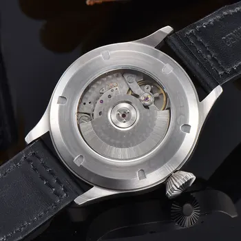Corgeut 42mm Automate Mecanice Mens Watch de Brand de Lux de Afaceri Rezerva de Putere Luminoase rezistent la apa Data Ceas Ceas de mână de sex Masculin