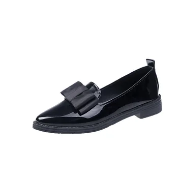 Pantofi din piele joker retro fund moale single confortabile pantofi plat pantofi casual, pantofi mocasini element de moda pentru femei pantofi R15-01