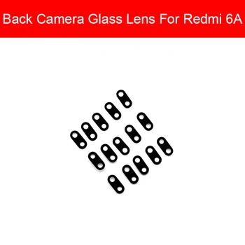 Optica Lentile de Sticlă Pentru Xiaomi Redmi 6 6A Pro din Spate aparat de Fotografiat Lentilă de Sticlă Material + Adeziv Autocolant de Înlocuire a Pieselor de schimb