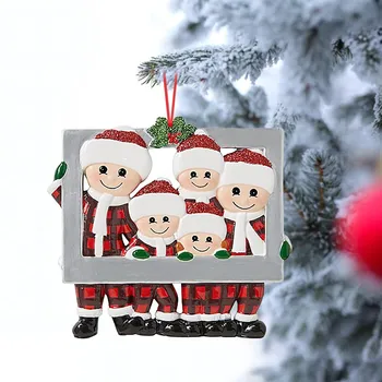Crăciun, Pom De Crăciun Ornament Personalizat Supraviețuit Familie De Ornament 2020 Cadou De Crăciun Moș Crăciun Decoratiuni De Vacanță #40