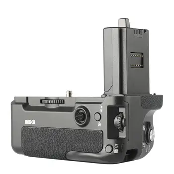 Meike Remote Battery Grip MK-A7R IV Pro Vertical cu Funcția de fotografiere Pentru Sony a7RIV, a7IV, a9II Camera, Baterie Caddy