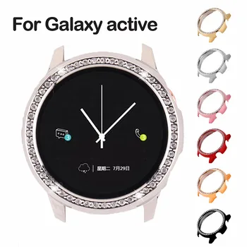 Ceas de Caz Pentru Samsung Galaxy Watch Active 40mm 44mm bara Protector HD Complet de acoperire Ecran de Protecție Caz Pentru Galaxy