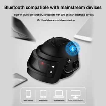 Noi 98K Bluetooth 5.0 Difuzor Casca Wireless Audio Microfon Handsfree Music Control Apel Aur Negru