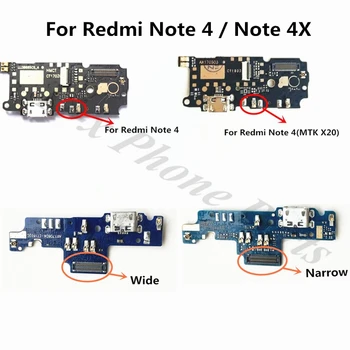 Pentru Xiaomi Redmi Note 4 4X USB Încărcător Port de Încărcare Panglică Micro USB Conector Dock Cablu Flex Pentru Redmi Note4 Note4X