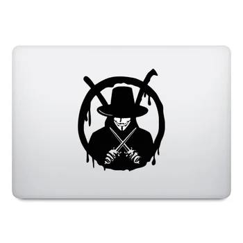 V de la Vendetta Vinil Laptop Autocolant pentru Macbook Decal Pro 16