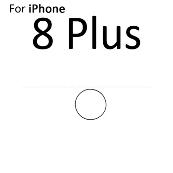 10buc Home Buton cu Garnitura Pentru iPhone 4 4S 5 5S 5C SE 6 7 6S 8 Plus Spațiu de Cauciuc Adeziv Autocolant Piese de schimb
