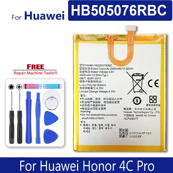 HB526379EBC Acumulator Pentru Huawei Honor 4C Pro / Honor4C Pro Honor4CPro Mobil Bateria