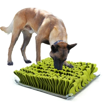 Câine de companie Sforăi Mat Nas Mirosul de Formare Pătură Sniffing Pad Lent Castron de Alimentare 667A
