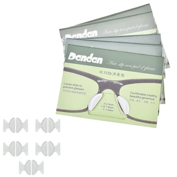 5Pairs Silicon Anti-Alunecare Nas Tampoane pentru Ochelari de vedere ochelari de soare de Sticlă Spectackles Bretele Sprijină de Îngrijire a Sănătății Alb-Negru/Color