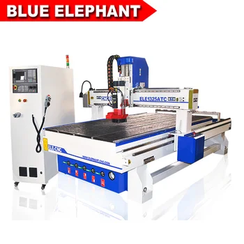 Elefant albastru Schimbare Instrument de Auto Utilaje CNC/ Răcire cu Aer Ax ATC1325 Router CNC/3 Axe CNC Mașină de Frezat pentru Lemn de Lucru
