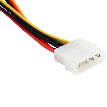 4Pin IDE Molex la 15Pin Serial ATA SATA Adaptor de Alimentare Cablu Y Splitter Hard Disk Cablul de Alimentare Fierbinte la nivel Mondial