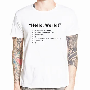 SALUT LUME Geek Echipa Programator Unisex Amuzant Tricou Tricou Barbati Casual cu Maneci Scurte T-shirt de Sus Tees