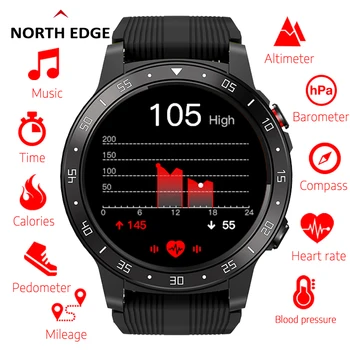 GPS Ceas Inteligent care Rulează Sport în aer liber MilitaryWatch Bluetooth Telefon Smartphone rezistent la apa Rata de Inima Busola Altitudine Ceas