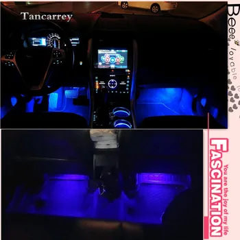 2017 NOU HO Car Styling Interior cu LED-uri Decorative de Lumină PENTRU toyota peugeot 207 volvo toyota avensis passat b7 skoda rapid e39