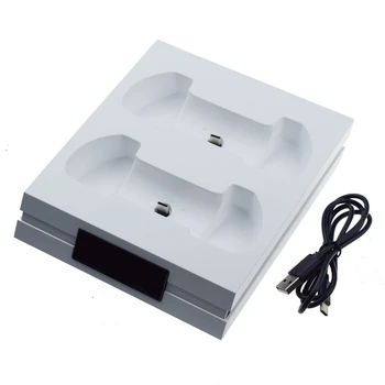 Pentru PS5 Controler Încărcător LED Dual USB de Încărcare Stație de Andocare la Portul de Încărcare Suport pentru Playstation 5 Gamepad Wireless