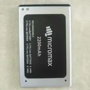 1buc de înaltă calitate 2200mAh Telefon Mobil Acumulator de schimb pentru Micromax Q354 telefon