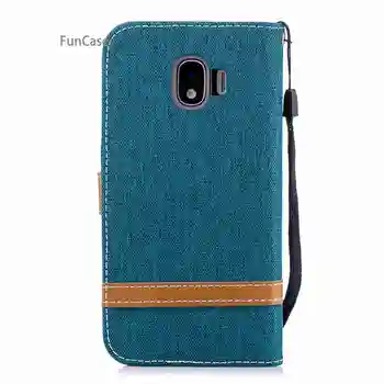 Cowboy Model Flip Caz de Telefon sFor Capinha Samsung J2 Pro 2018 Silicon Moale Caz de Telefon Drăguț Samsung Galaxy J2 Pro 2018