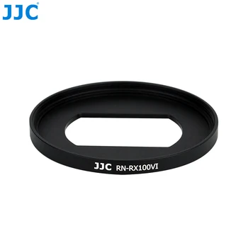 JJC 52MM Filtru Inel Adaptor pentru Sony RX100 VI/RX100 VII cu Capac Obiectiv 3M Autocolant Curea pentru 52mm UV CPL Filtre ND