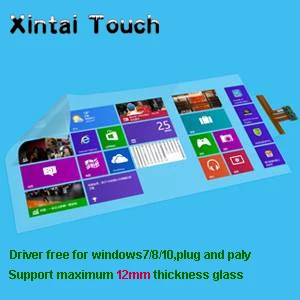 Xintai Atinge 20 de puncte 52 inch interactive tactil transparent folie/film