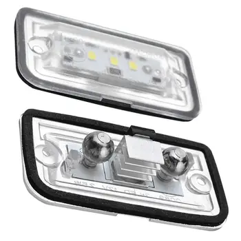 Noul Hot Lumini Auto 2 BUC LED-uri de Lumină de inmatriculare 6000K Super-Luminos Lămpii Numărului de Înmatriculare Pentru Mercedes Benz C W203 CLK W209 SL R230